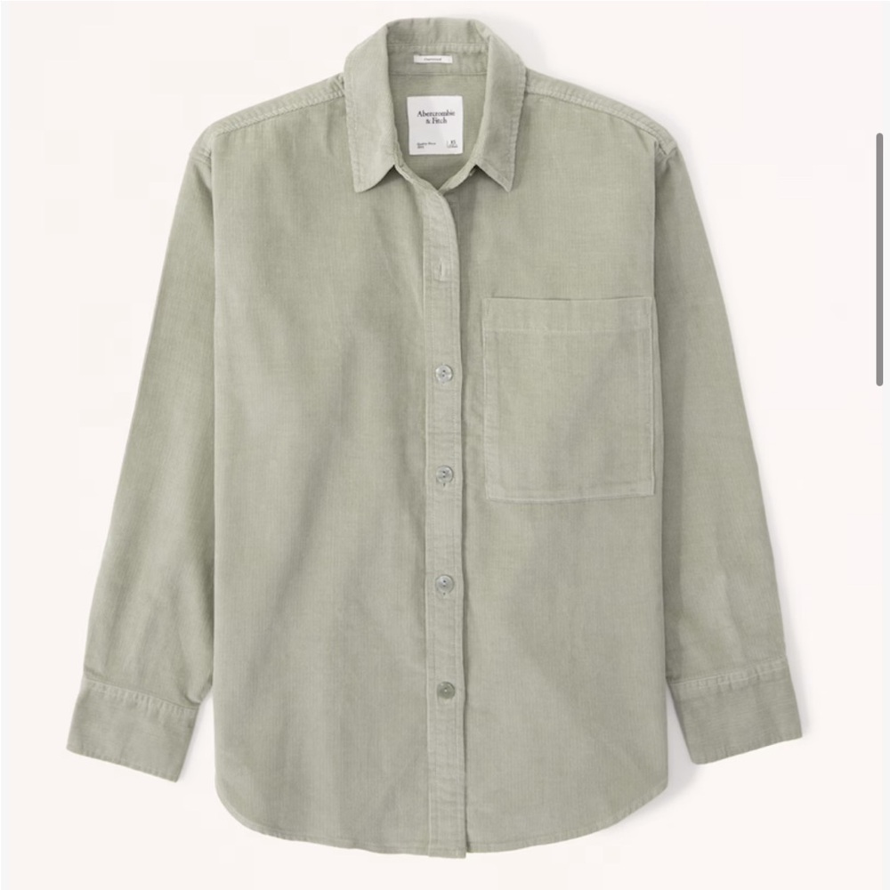 Abercrombie Oversized Corduroy Shirt